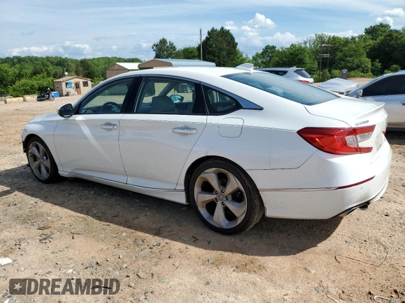 2018 Honda Accord Touring z VIN 1HGCV1F93JA068431, wystawiony jako Copart lot #56170905 z przebiegiem 125 625 mil mil oraz Szkoda całkowita • Salvage title. Historia ofert i sprzedaży dostępna na DreamBid. Obrazek 2.