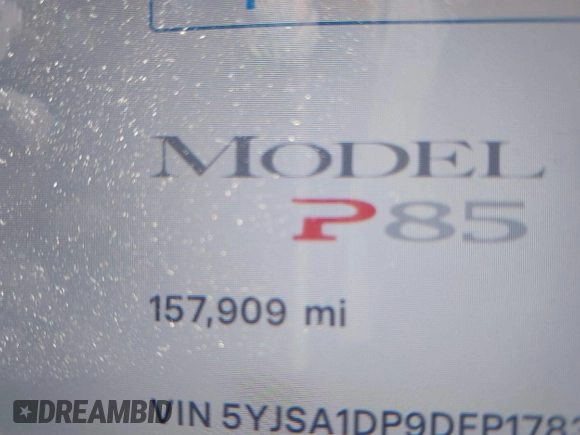 2013 Tesla Model S Performance с VIN 5YJSA1DP9DFP17832, выставлен на аукционе IAAI как лот 42444829 с пробегом 157 909 миль миль и . История ставок и продаж доступна на DreamBid. Изображение 14.