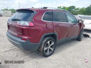 2019 Jeep Cherokee Limited z VIN 1C4PJLDB1KD443567, wystawiony jako IAAI lot #42260548 z przebiegiem Nie podano mil oraz . Historia ofert i sprzedaży dostępna na DreamBid. Obrazek 4.