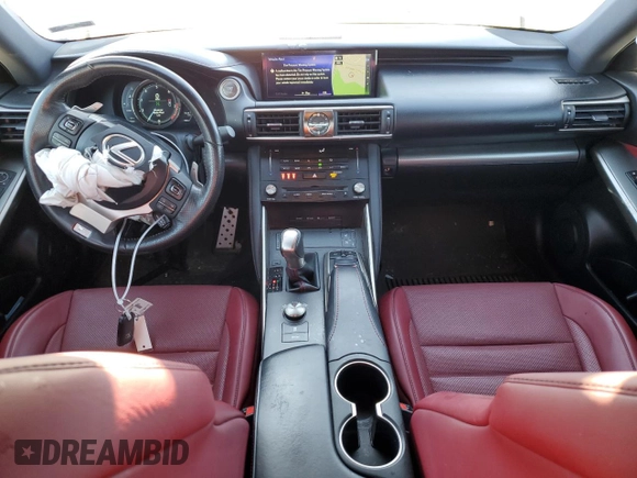2018 Lexus IS with VIN JTHC81D24J5029933, listed as a Copart auction lot 49922205 with 78,587 mi miles and Salvage Title. Bid and sale history available at carsss.com. Image 8.