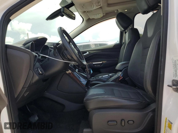 2013 Ford Escape Titanium with VIN 1FMCU0J95DUB50842, listed as a Copart auction lot 64188065 with 99,302 mi miles and Salvage title. Bid and sale history available at DreamBid. Image 7.