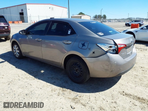 2015 Toyota Corolla L with VIN 2T1BURHE5FC409823, listed as a IAAI auction lot 41628330 with 125,923 mi miles and . Bid and sale history available at DreamBid. Image 3.