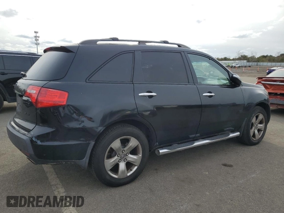 2009 Acura MDX Sport/Entertainment Pkg with VIN 2HNYD28829H512388, listed as a Copart auction lot 83395784 with 235,205 mi miles and Clean Title. Bid and sale history available at carsss.com. Image 3.