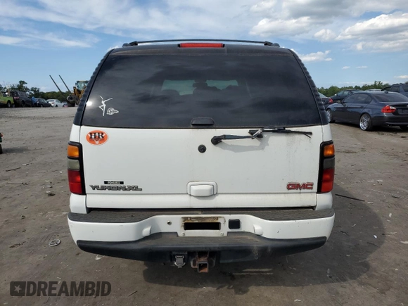 2006 GMC Yukon XL Denali with VIN 1GKFK66U46J101454, listed as a Copart auction lot 42088485 with 0 mi miles and Salvage Title. Bid and sale history available at carsss.com. Image 6.