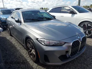 2023 BMW 4 Series 430i z VIN WBA63AV03PFN78162, wystawiony jako Copart lot #75037154 z przebiegiem Nie podano mil oraz Nie do naprawy • Non repairable. Historia ofert i sprzedaży dostępna na DreamBid. Obrazek 4.