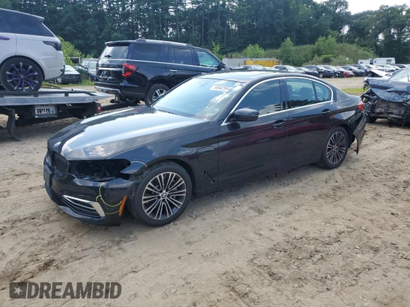 2020 BMW 5 Series with VIN WBAJB1C03LCD19170, listed as a Copart auction lot 64942594 with 66,584 mi miles and Salvage title. Bid and sale history available at DreamBid. Image 1.