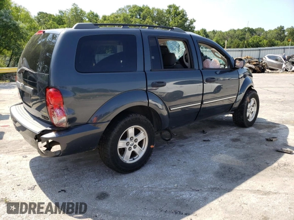 2008 Dodge Durango SLT with VIN 1D8HB48N78F148175, listed as a Copart auction lot 57434943 with Not provided miles and Non repairable. Bid and sale history available at DreamBid. Image 3.