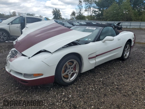 2000 Chevrolet Corvette with VIN 1G1YY32G8Y5122796, listed as a Copart auction lot 75874924 with 62,375 mi miles and Salvage Title. Bid and sale history available at carsss.com. Image 1.