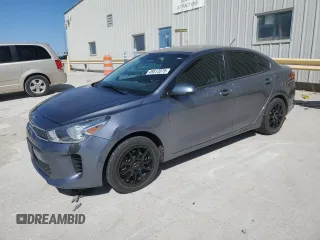 2020 Kia Rio S with VIN 3KPA24AD7LE333976, listed as a Copart auction lot 49512075 with 64,407 mi miles and Salvage Title. Bid and sale history available at carsss.com. Image 1.