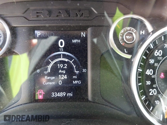 2020 Ram 2500 Tradesman with VIN 3C6UR5CL9LG258440, listed as a IAAI auction lot 42073257 with 33,489 mi miles and . Bid and sale history available at DreamBid. Image 7.