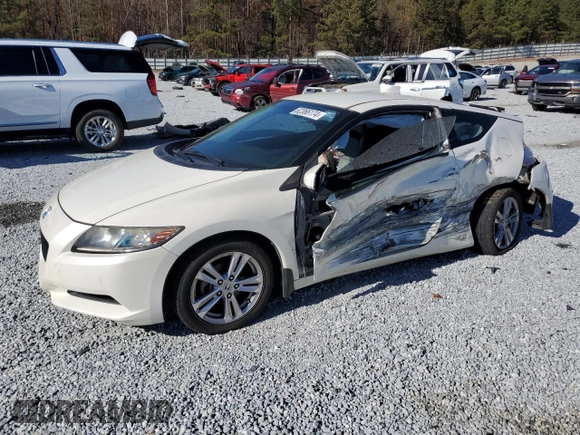 2011 Honda CR-Z with VIN JHMZF1D49BS009035, listed as a Copart auction lot 82366174 with 172,512 mi miles and Salvage Title. Bid and sale history available at carsss.com. Image 1.