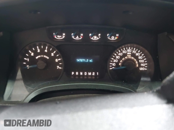 2013 Ford F-150 XL with VIN 1FTFX1CFXDFB89934, listed as a IAAI auction lot 41293885 with 147,871 mi miles. Bid and sale history available at carsss.com. Image 7.