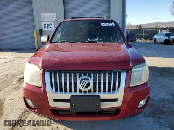 2009 Mercury Mariner with VIN 4M2CU81G09KJ18864, listed as a Copart auction lot 45577125 with Not provided miles and Salvage title. Bid and sale history available at DreamBid. Image 5.