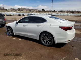2017 Acura TLX V6 w/Technology Pkg with VIN 19UUB3F50HA002421, listed as a Copart auction lot 49846235 with 105,391 mi miles and Salvage title. Bid and sale history available at DreamBid. Image 2.