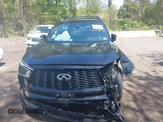 2025 Infiniti QX60 Luxe с VIN 5N1AL1FS8SC351486, выставлен на аукционе IAAI как лот 42142372 с пробегом 2 249 миль миль и . История ставок и продаж доступна на DreamBid. Изображение 13.
