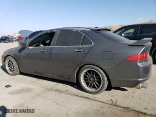 2005 Acura TSX with VIN JH4CL95995C022647, listed as a Copart auction lot 47612945 with 0 mi miles and Salvage Title. Bid and sale history available at carsss.com. Image 2.