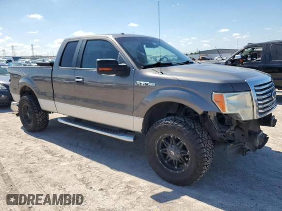 2011 Ford F-150 XL with VIN 1FTFX1CF3BFA39905, listed as a Copart auction lot 56494065 with 168,715 mi miles and Salvage title. Bid and sale history available at DreamBid. Image 4.