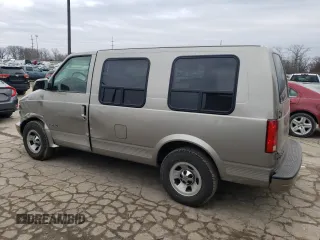2002 Chevrolet Astro Cargo Van YF7 Upfitter with VIN 1GBDM19X52B111599, listed as a Copart auction lot 43682335 with 107,393 mi miles and Salvage Title. Bid and sale history available at carsss.com. Image 2.