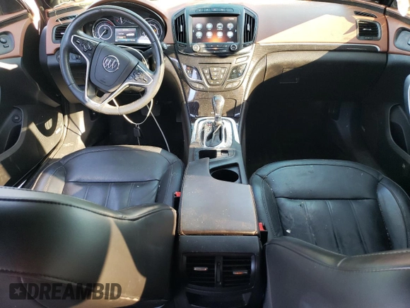 2016 Buick Regal Premium II with VIN 2G4GT5GX9G9138413, listed as a Copart auction lot 71134914 with 109,138 mi miles and Salvage Title. Bid and sale history available at carsss.com. Image 8.