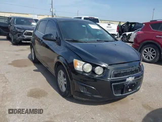 2012 Chevrolet Sonic LT with VIN 1G1JC6SH0C4118637, listed as a IAAI auction lot 42259754 with 85,733 mi miles and . Bid and sale history available at DreamBid. Image 1.