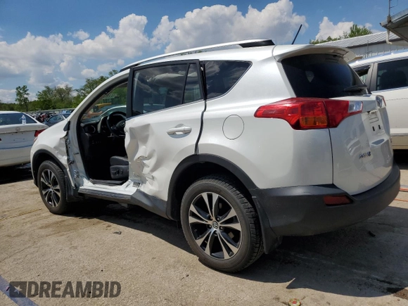 2015 Toyota RAV4 Limited z VIN 2T3DFREV9FW245120, wystawiony jako Copart lot #56880815 z przebiegiem 79 036 mil mil oraz Szkoda całkowita • Salvage title. Historia ofert i sprzedaży dostępna na DreamBid. Obrazek 2.