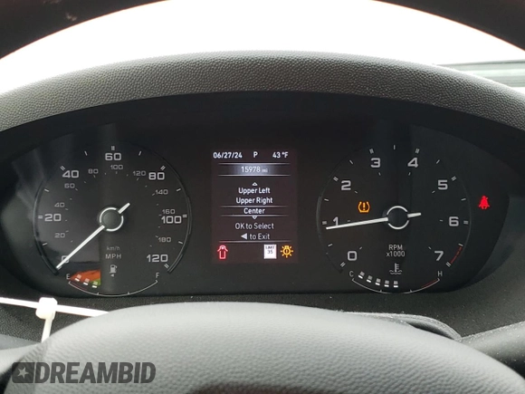 2023 Ram ProMaster Cargo with VIN 3C6MRVJG6PE506893, listed as a Copart auction lot 43593904 with 15,978 mi miles and Salvage Title. Bid and sale history available at DreamBid. Image 9.