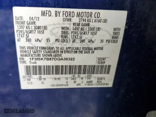 2013 Ford Explorer with VIN 1FM5K7B87DGA36322, listed as a Copart auction lot 51807335 with 208,964 mi miles and Clean Title. Bid and sale history available at carsss.com. Image 13.
