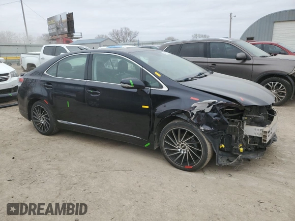 2010 Lexus HS 250h with VIN JTHBB1BA1A2004190, listed as a Copart auction lot 44452135 with 144,702 mi miles and Salvage Title. Bid and sale history available at DreamBid. Image 4.