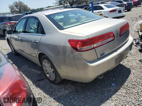 2010 Lincoln MKZ with VIN 3LNHL2GCXAR603248, listed as a Copart auction lot 52774225 with 121,506 mi miles and Salvage title. Bid and sale history available at DreamBid. Image 2.