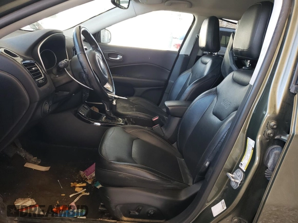 2018 Jeep Compass Limited with VIN 3C4NJCCB1JT406861, listed as a Copart auction lot 48537535 with 132,091 mi miles and Salvage Title. Bid and sale history available at carsss.com. Image 7.