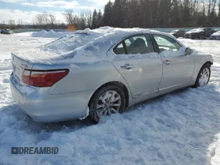 2011 Lexus LS 460 with VIN JTHCL5EF6B5009224, listed as a Copart auction lot 45696945 with 181,686 mi miles and Salvage title. Bid and sale history available at DreamBid. Image 3.