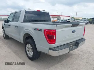2023 Ford F-150 XL with VIN 1FTFW1E50PKE94894, listed as a IAAI auction lot 42140518 with 35,109 mi miles. Bid and sale history available at carsss.com. Image 3.