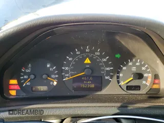 2003 Mercedes-Benz CLK 3.2L with VIN WDBLK65G53T136688, listed as a Copart auction lot 43355805 with 152,398 mi miles and Salvage Title. Bid and sale history available at carsss.com. Image 9.