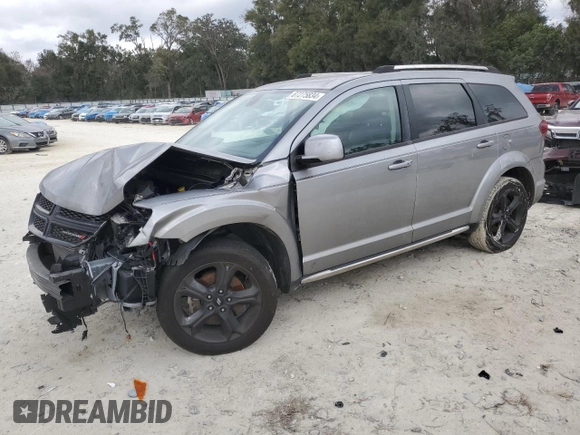 2019 Dodge Journey Crossroad with VIN 3C4PDCGB8KT862450, listed as a Copart auction lot 87275834 with Not Provided miles and Non Repairable. Bid and sale history available at DreamBid. Image 1.