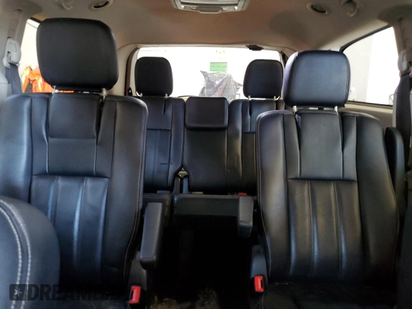 2017 Dodge Grand Caravan Crew Plus with VIN 2C4RDGDG9HR675147, listed as a Copart auction lot 41707575 with 142,644 mi miles and Salvage Title. Bid and sale history available at DreamBid. Image 10.