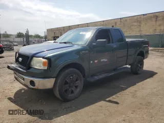 2006 Ford F-150 XLT with VIN 1FTPX12526NA21906, listed as a Copart auction lot 56587555 with 204,039 mi miles and Salvage title. Bid and sale history available at DreamBid. Image 1.
