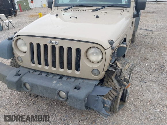 2016 Jeep Wrangler Unlimited Sport RHD with VIN 1C4BJWKG2GL272707, listed as a IAAI auction lot 41446439 with 133,968 mi miles and . Bid and sale history available at DreamBid. Image 18.