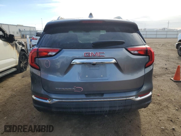 2020 GMC Terrain SLT with VIN 3GKALPEV3LL300619, listed as a Copart auction lot 46183725 with 73,427 mi miles and Salvage Title. Bid and sale history available at carsss.com. Image 6.