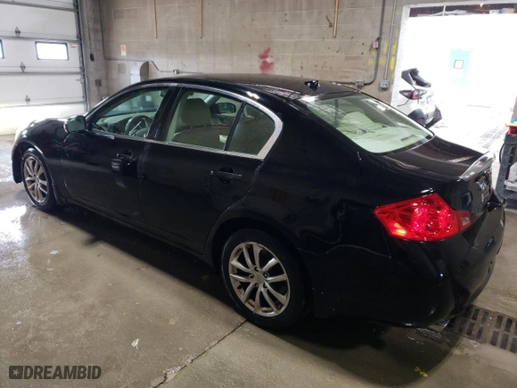 2007 Infiniti G35 Sedan G35x with VIN JNKBV61F27M808528, listed as a Copart auction lot 48788415 with 181,778 mi miles and Salvage Title. Bid and sale history available at carsss.com. Image 2.