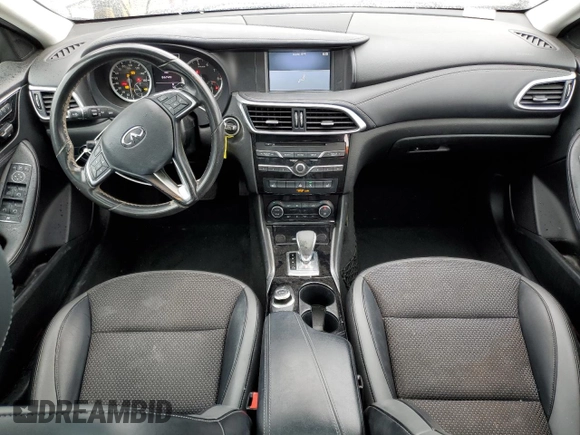 2019 Infiniti QX30 Luxe with VIN SJKCH5CP4KA011380, listed as a Copart auction lot 48665745 with 86,749 mi miles and Salvage title. Bid and sale history available at DreamBid. Image 8.