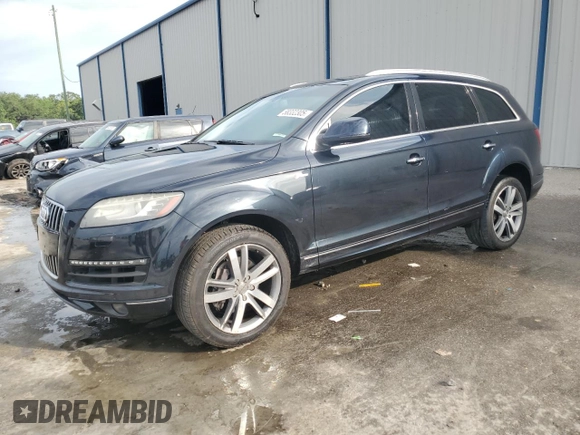 2012 Audi Q7 Premium Plus with VIN WA1LGAFE1CD007371, listed as a Copart auction lot 58332305 with 89,479 mi miles and Salvage title. Bid and sale history available at DreamBid. Image 1.