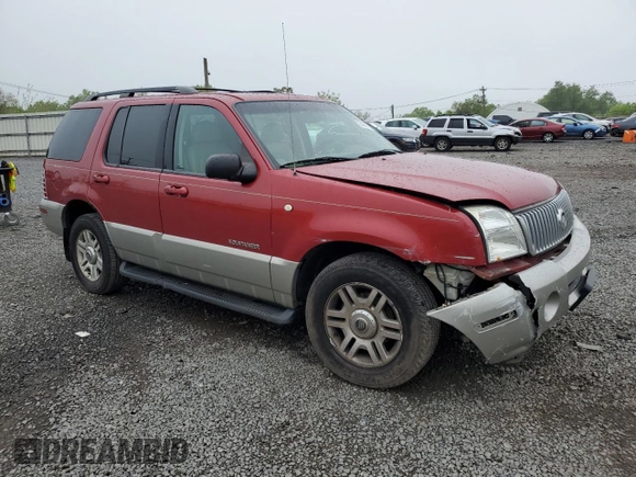 2002 Mercury Mountaineer z VIN 4M2ZU86W82UJ34069, wystawiony jako Copart lot #55499815 z przebiegiem 157 492 mil mil oraz Szkody całkowita. Historia ofert i sprzedaży dostępna na DreamBid. Obrazek 4.