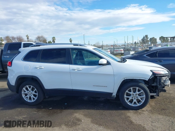 2018 Jeep Cherokee Latitude Plus with VIN 1C4PJLLB0JD584971, listed as a IAAI auction lot 41460976 with 64,100 mi miles. Bid and sale history available at carsss.com. Image 14.