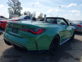 2023 BMW M4 Competition xDrive с VIN WBS33BA01PCM29504, выставлен на аукционе IAAI как лот 41914359 с пробегом 17 618 миль миль и . История ставок и продаж доступна на DreamBid. Изображение 4.