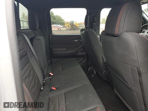 2023 Nissan Frontier Pro-4X with VIN 1N6ED1EK4PN672714, listed as a Copart auction lot 55557855 with 4,678 mi miles and Salvage title. Bid and sale history available at DreamBid. Image 10.