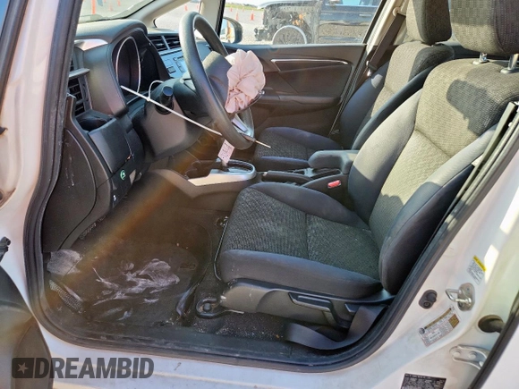 2016 Honda Fit LX with VIN JHMGK5H5XGX018043, listed as a Copart auction lot 59995695 with 53,297 mi miles and Salvage title. Bid and sale history available at DreamBid. Image 7.