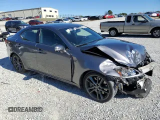 2012 Lexus IS 350 with VIN JTHBE5C28C5030213, listed as a Copart auction lot 82004624 with 97,987 mi miles and Salvage title. Bid and sale history available at DreamBid. Image 4.