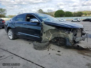 2014 Chevrolet Impala LTZ with VIN 1G1155S34EU121021, listed as a Copart auction lot 51492225 with 0 mi miles and Salvage Title. Bid and sale history available at carsss.com. Image 4.
