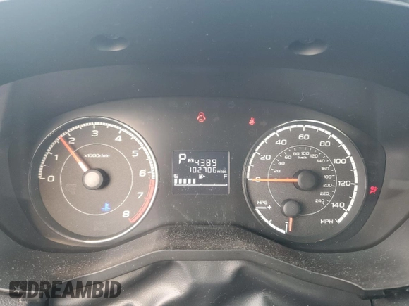 2019 Subaru Impreza with VIN 4S3GKAA61K3610069, listed as a Copart auction lot 59883175 with 102,706 mi miles and Salvage title. Bid and sale history available at DreamBid. Image 9.