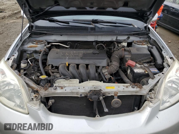 2008 Toyota Matrix STD with VIN 2T1KR32E28C700516, listed as a Copart auction lot 52072585 with 228,761 mi miles and Salvage Title. Bid and sale history available at DreamBid. Image 11.